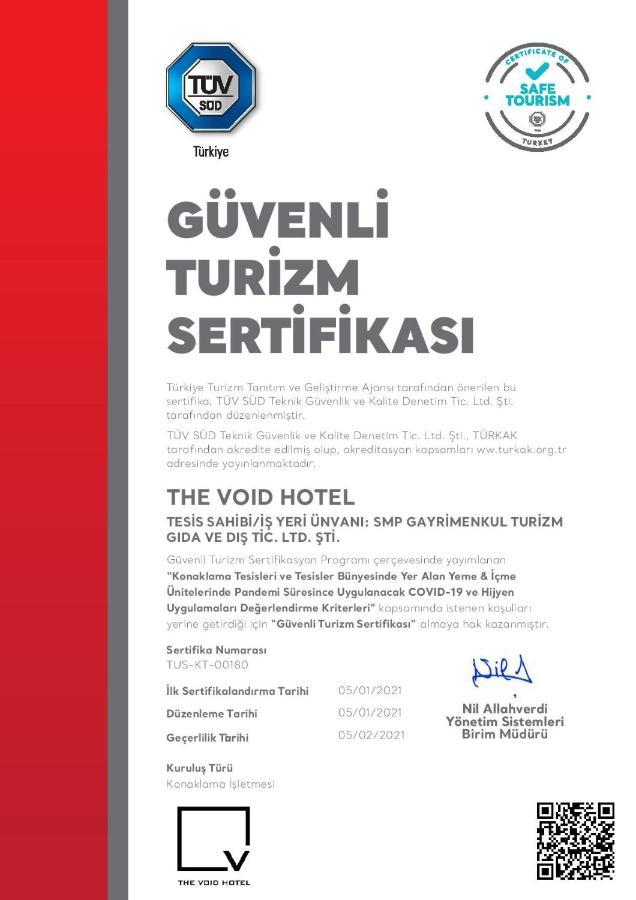 The Void Hotel Estambul Exterior foto